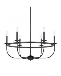 Capital Lighting 425161MB Rylann 6 Light Chandelier